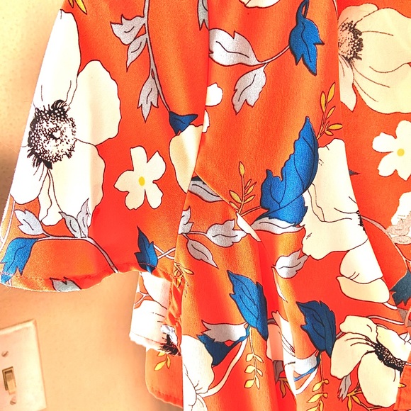 Anthropologie London Rose Tea Dress SP XSoldX - Picture 4 of 7